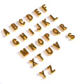 DIY Handmade 26 Legierung Alphabet Custom Gold Anfangsbuchstaben Charms Anhänger